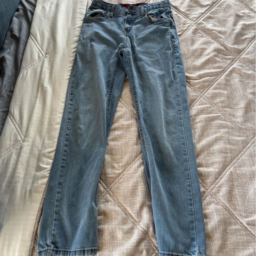 Levi's: Youth Light Wash Denim Jeans - Like New